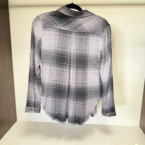 Bella Dahl Plaid Shirt - size XS - Picture 2 of 4